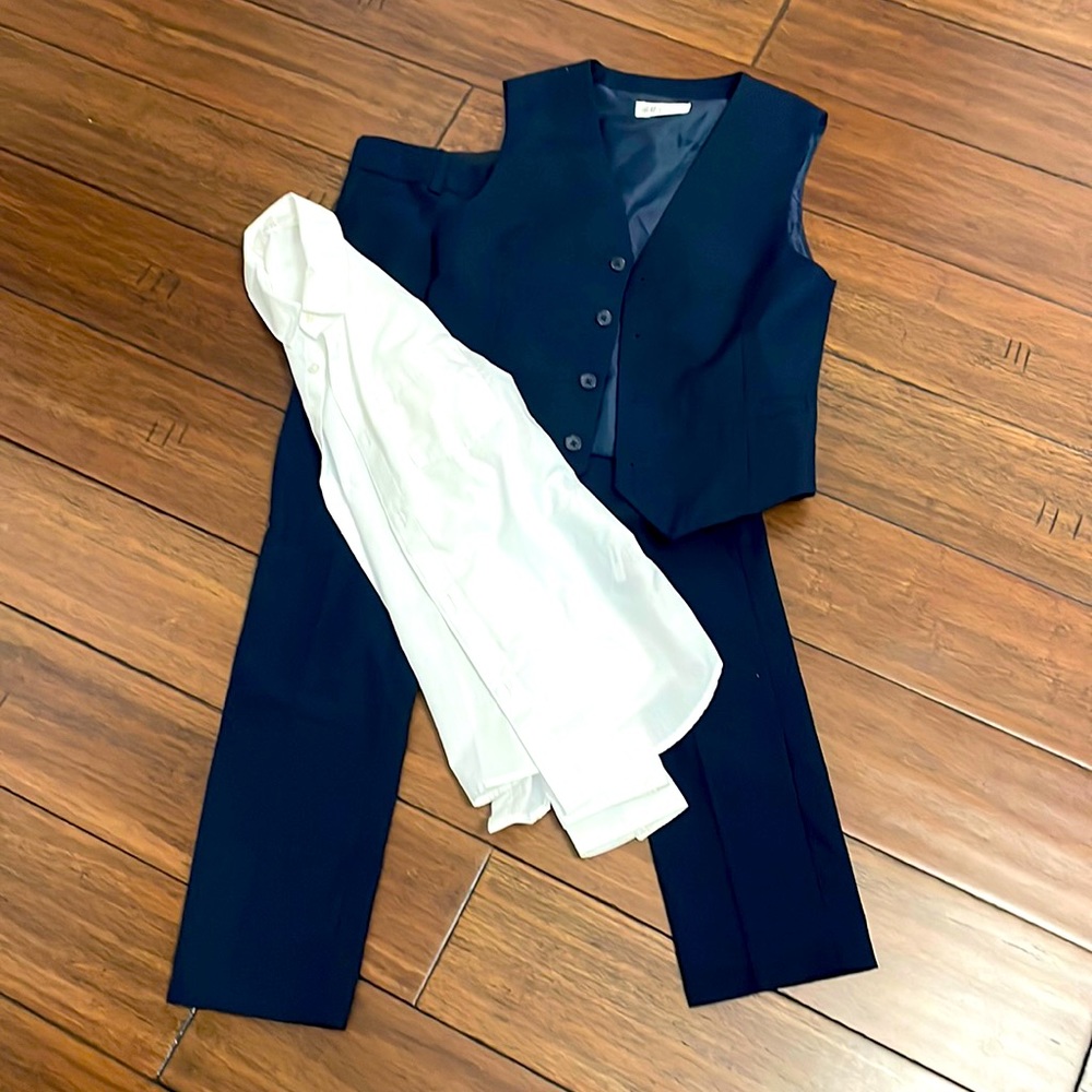 H&M Pants Vest and Shirt